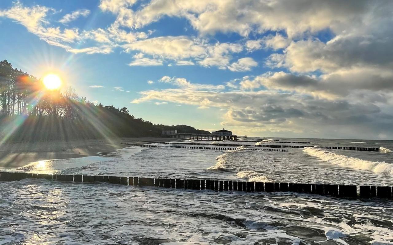 Hotel Interferie Cechsztyn Ustronie Morskie Esterno foto